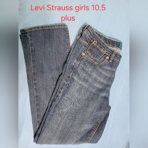 Girls Plus Dark Wash Jeans - Classic Indigo